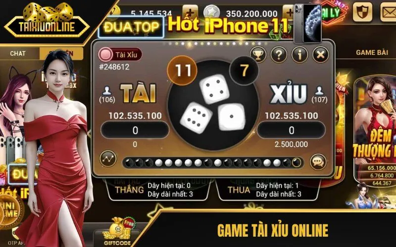Game Tài Xỉu Online